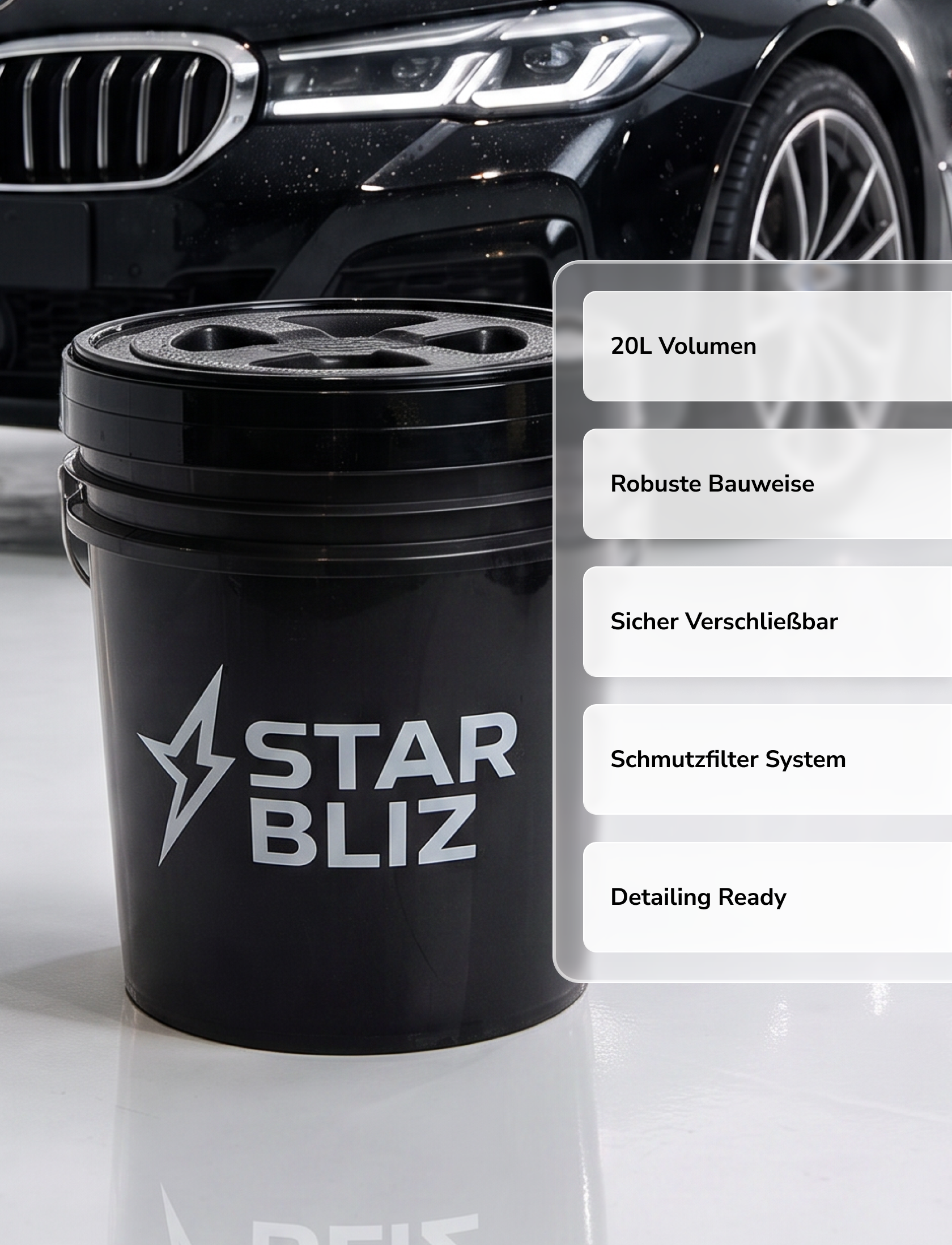 Image of Detailing Bucket 20L mit Gamma Lid
