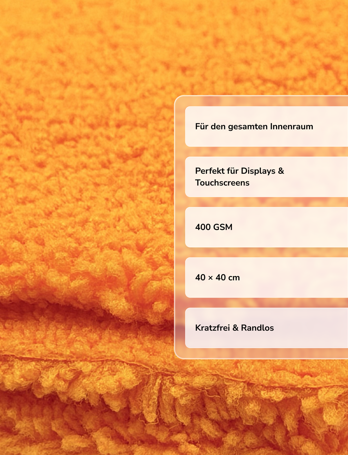 Auto Lackpflege Set mit Sprühwachs