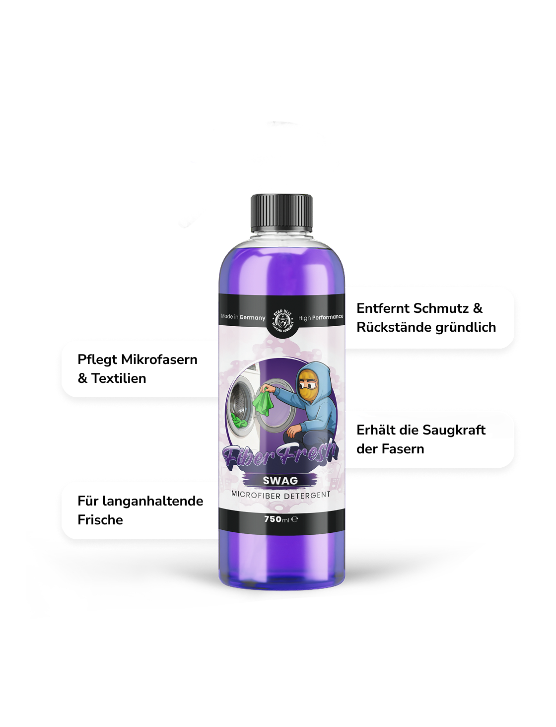 Image of Fiber Fresh Mikrofaserwaschmittel 750 ml