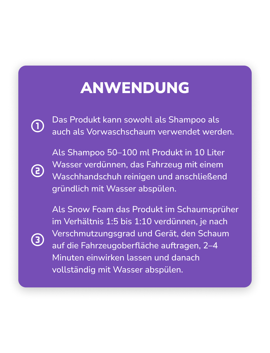 Snow Foam Hydro Autosshampoo 750 ml